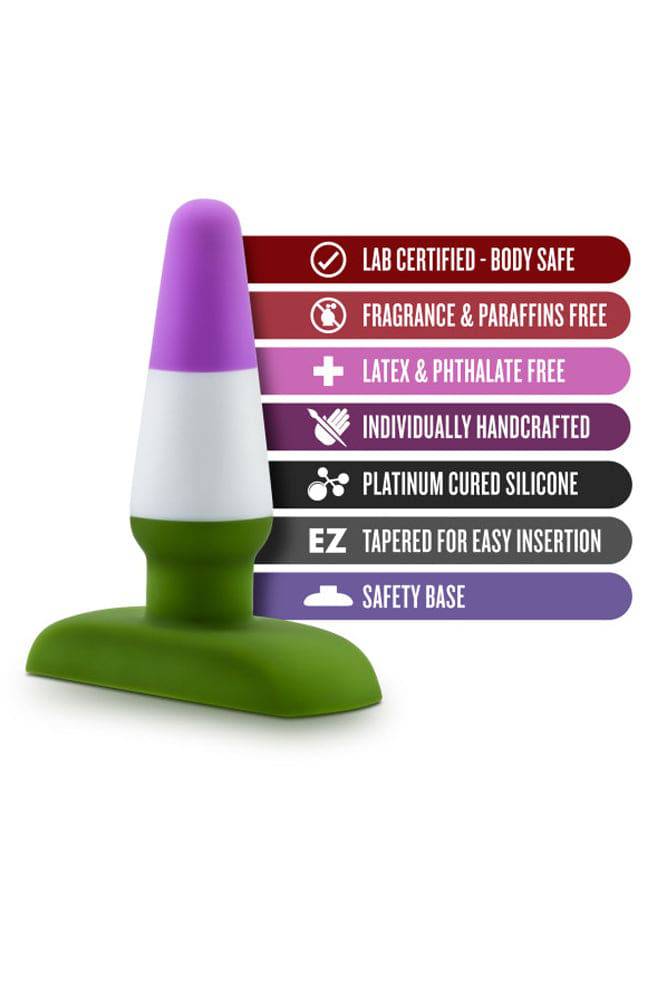 Blush Novelties - Avant - Pride P6 - Beyond - Silicone Butt Plug - Stag Shop