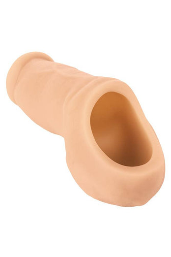 Cal Exotics - Packer Gear - 5 Inch Ultra - Soft Silicone STP Packer - Beige - Stag Shop