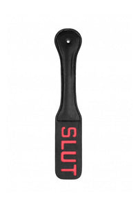 Thumbnail for Ouch by Shots Toys - SLUT Paddle - Black/Red - Stag Shop