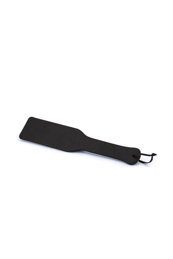 NS Novelties - Bondage Couture - Faux Leather Paddle - Black - Stag Shop