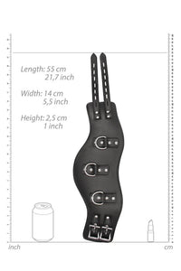 Thumbnail for Ouch by Shots - Heavy Duty Padded Posture Collar - Black - Stag Shop