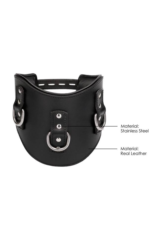 Ouch by Shots - Heavy Duty Padded Posture Collar - Black - Stag Shop