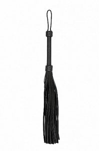 Thumbnail for Shots Toys - Pain - Heavy Leather Tail Flogger - Black - Stag Shop