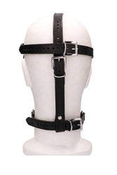 Ouch by Shots - Leather Male Mask - Black - Stag Shop