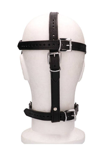 Ouch by Shots - Leather Male Mask - Black - Stag Shop
