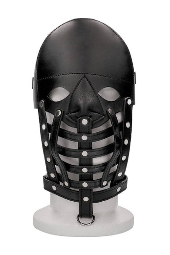 Ouch by Shots - Leather Male Mask - Black - Stag Shop