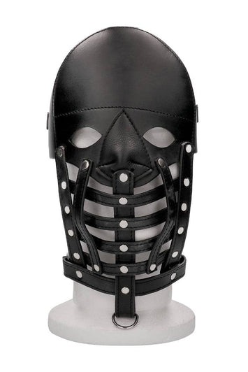 Ouch by Shots - Leather Male Mask - Black - Stag Shop