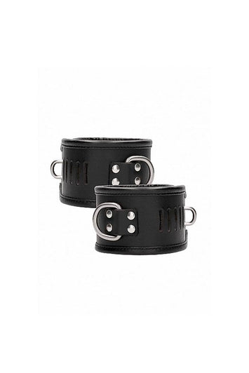Shots Toys - Pain - Restraint Ankle Cuff w/ Padlock - Black - Stag Shop