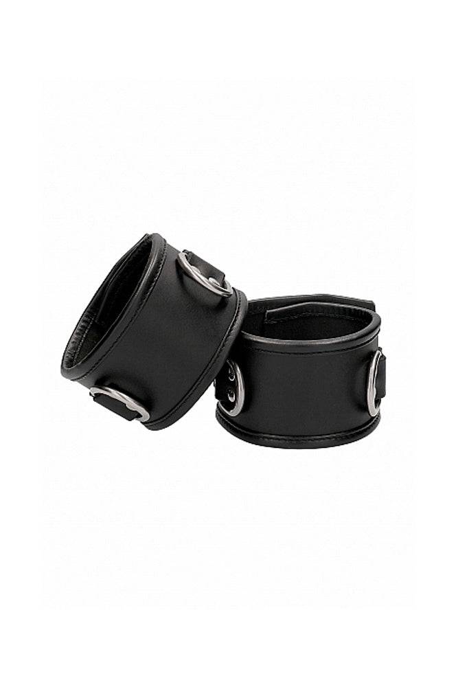 Shots Toys - Pain - Restraint Ankle Cuff w/ Padlock - Black - Stag Shop