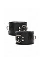 Shots Toys - Pain - Restraint Handcuff w/ Padlock - Black - Stag Shop