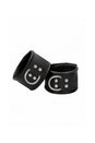 Shots Toys - Pain - Restraint Handcuff w/ Padlock - Black - Stag Shop