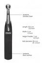 Shots Toys - Pain - Metal Ball Handle Leather Saddle Paddle - Stag Shop
