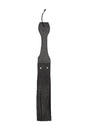 Shots Toys - Pain - Wooden Handle Belt Whip Leather Flogger - Stag Shop