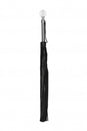 Shots Toys - Pain - Sparkling Round Leather Flogger - Black - Stag Shop