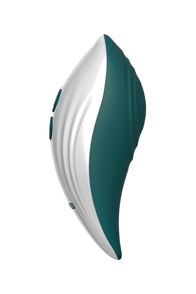 Evolved - Palm Pleasure - Thumping Vibrator - Teal - Stag Shop