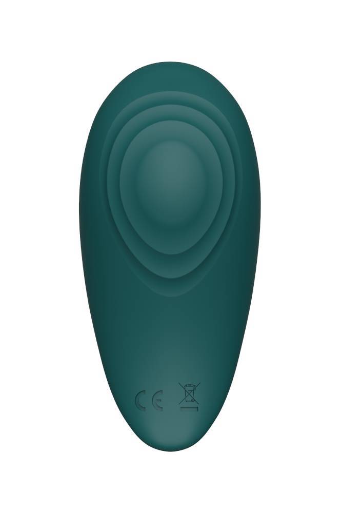 Evolved - Palm Pleasure - Thumping Vibrator - Teal - Stag Shop
