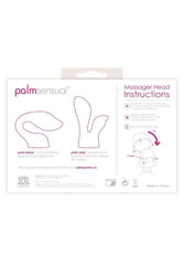 PalmPower - PalmSensual -  Massager Attachment Set - 2 PC - Pink - Stag Shop