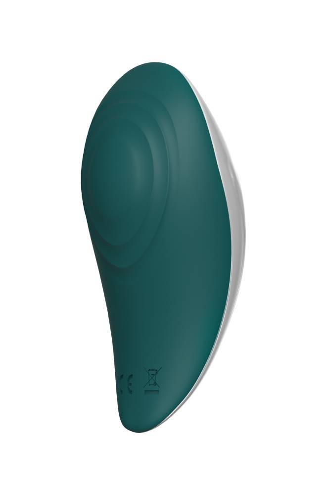 Evolved - Palm Pleasure - Thumping Vibrator - Teal - Stag Shop