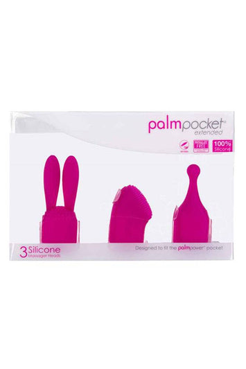 PalmPower- PalmPocket Extended Attachment Set -  3 PC - Pink - Stag Shop