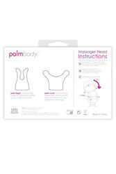 PalmPower - Palm Body - Silicone Massager Attachments - 2 PC - Pink - Stag Shop