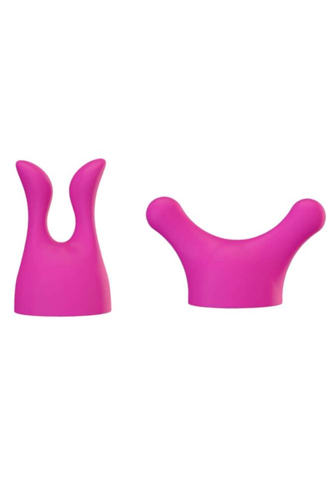 PalmPower - Palm Body - Silicone Massager Attachments - 2 PC - Pink - Stag Shop