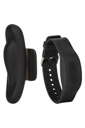 Cal Exotics - Lock-N-Play Wristband Remote Panty Vibrator - Black - Stag Shop