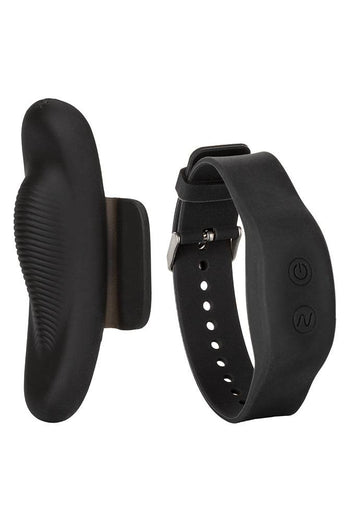 Cal Exotics - Lock-N-Play Wristband Remote Panty Vibrator - Black - Stag Shop