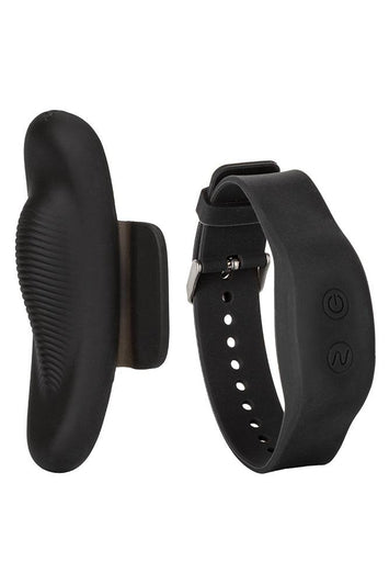 Cal Exotics - Lock-N-Play Wristband Remote Panty Vibrator - Black - Stag Shop