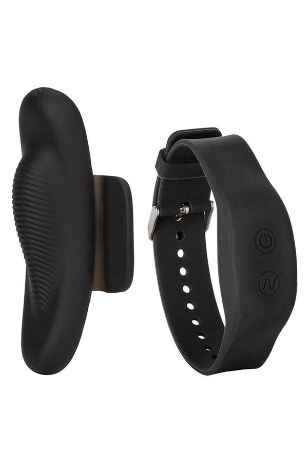 Cal Exotics - Lock-N-Play Wristband Remote Panty Vibrator - Black - Stag Shop