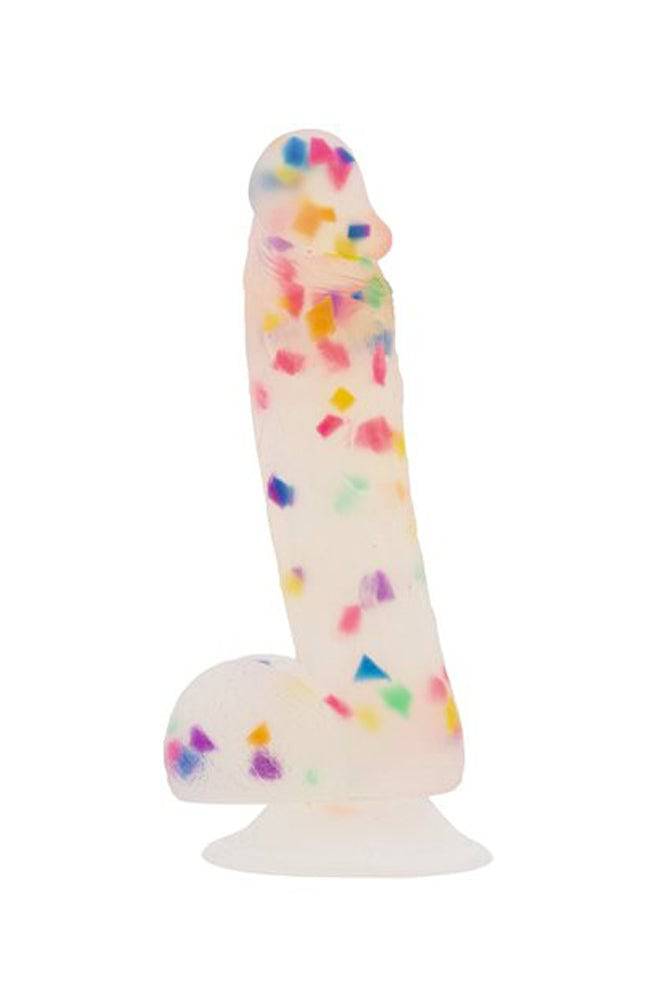 Addiction - Party Marty Silicone Dildo - Clear - Stag Shop