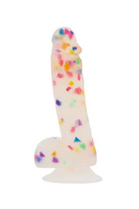 Thumbnail for Addiction - Party Marty Silicone Dildo - Clear - Stag Shop