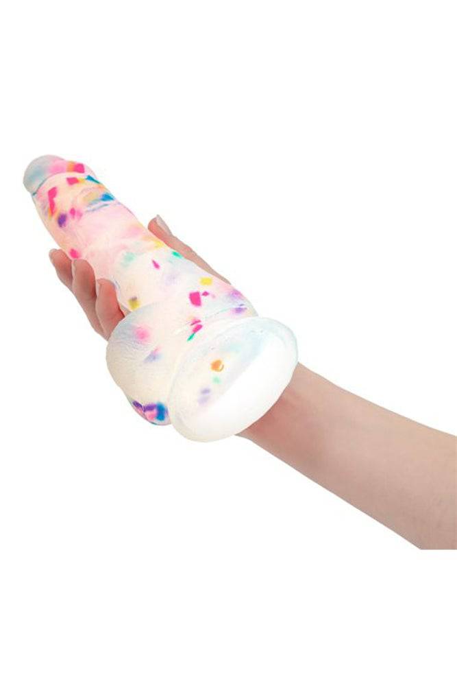 Addiction - Party Marty Silicone Dildo - Clear - Stag Shop