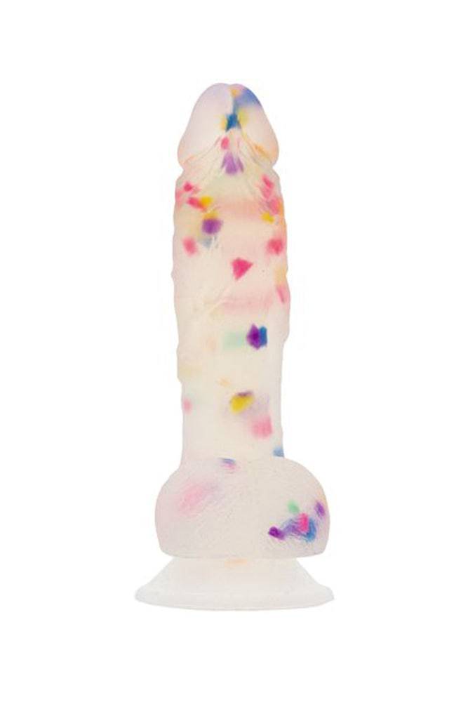 Addiction - Party Marty Silicone Dildo - Clear - Stag Shop
