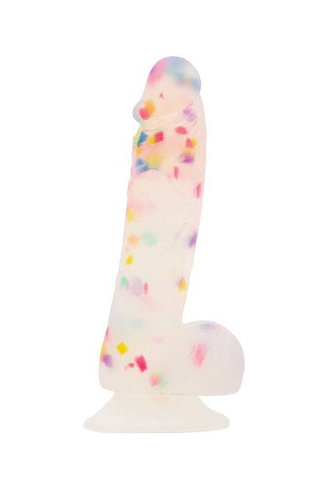 Addiction - Party Marty Silicone Dildo - Clear - Stag Shop