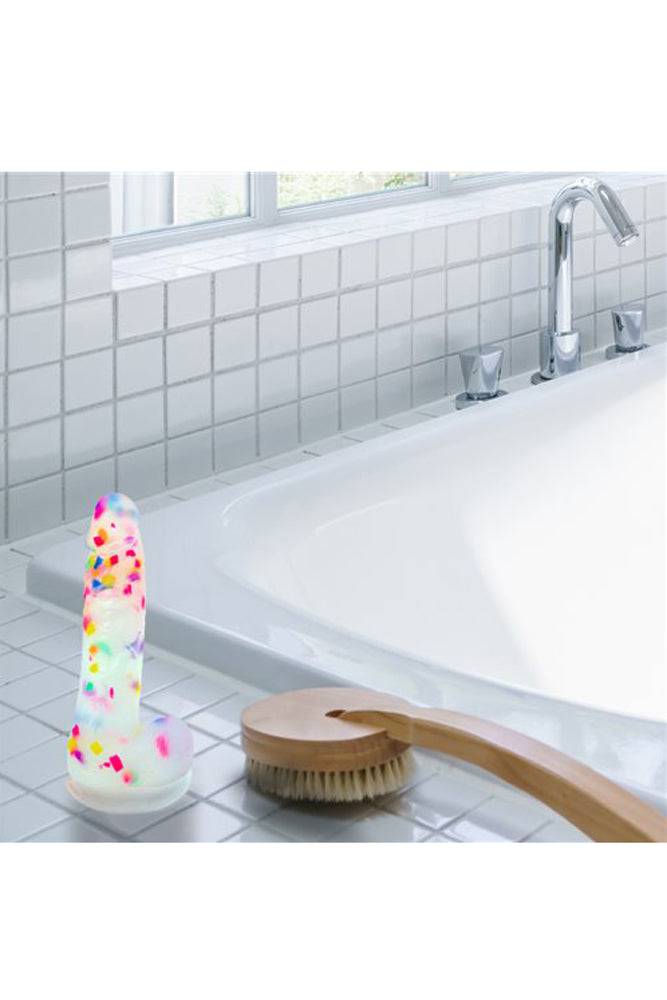 Addiction - Party Marty Silicone Dildo - Clear - Stag Shop