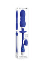 Evolved - Gender X - Play Ball Thrusting Vibrator - Blue - Stag Shop