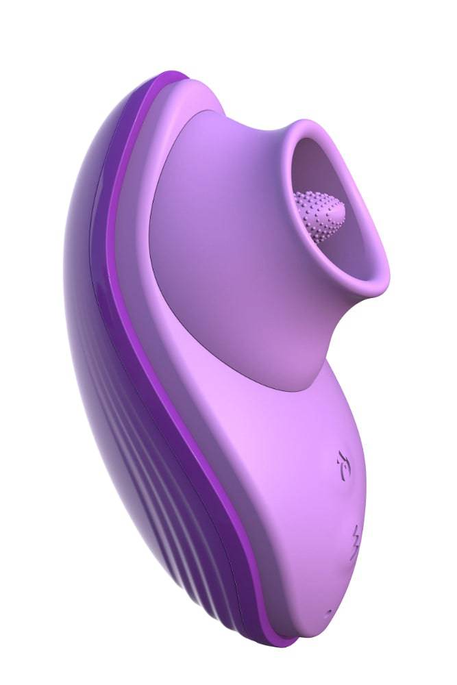 Pipedream - Fantasy For Her - Her Silicone Fun Tongue Warming Tongue Vibrator - Stag Shop