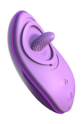 Pipedream - Fantasy For Her - Her Silicone Fun Tongue Warming Tongue Vibrator - Stag Shop
