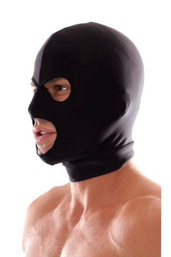 Pipedream - Fetish Fantasy - Spandex 3 Hole Hood - Black - Stag Shop