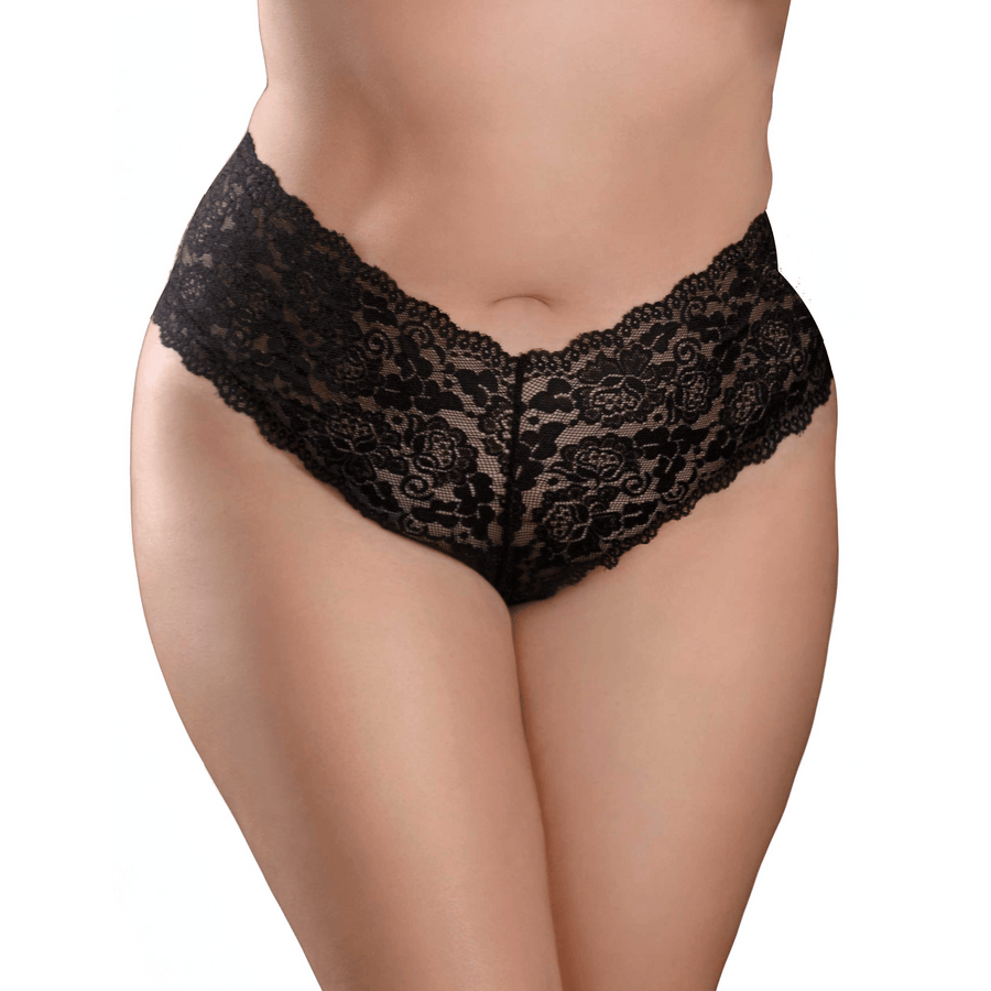 Pipedream - Hookup Panties - Pleasure Pearl Boy Shorts with Stimulating Pearls - Size XL-XXL - Stag Shop