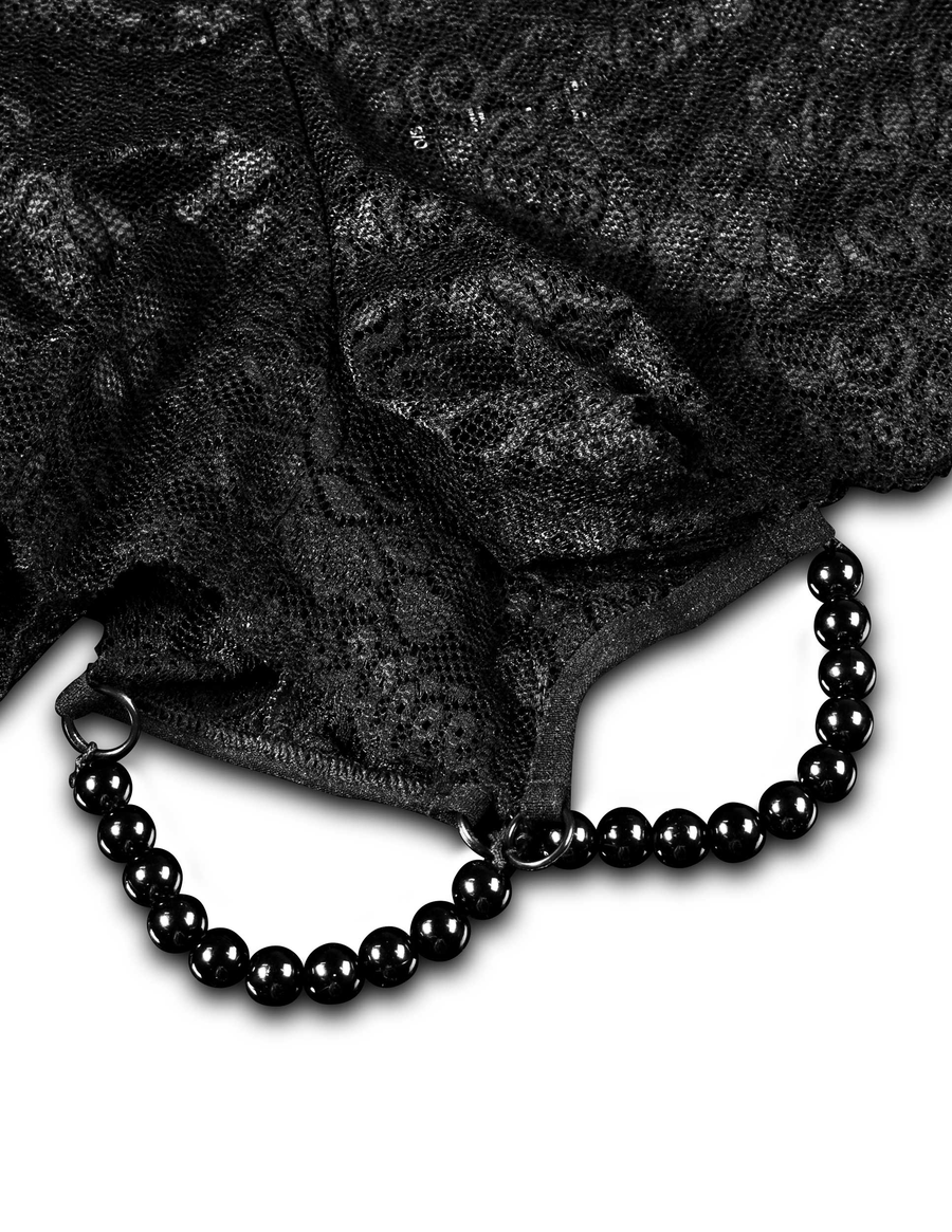 Pipedream - Hookup Panties - Pleasure Pearl Boy Shorts with Stimulating Pearls - Size XL-XXL - Stag Shop