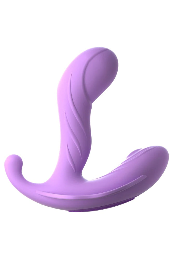Pipedream - Fantasy for Her - G-Spot Stimulate-her Warming Vibrator with Remote - Purple - Stag Shop