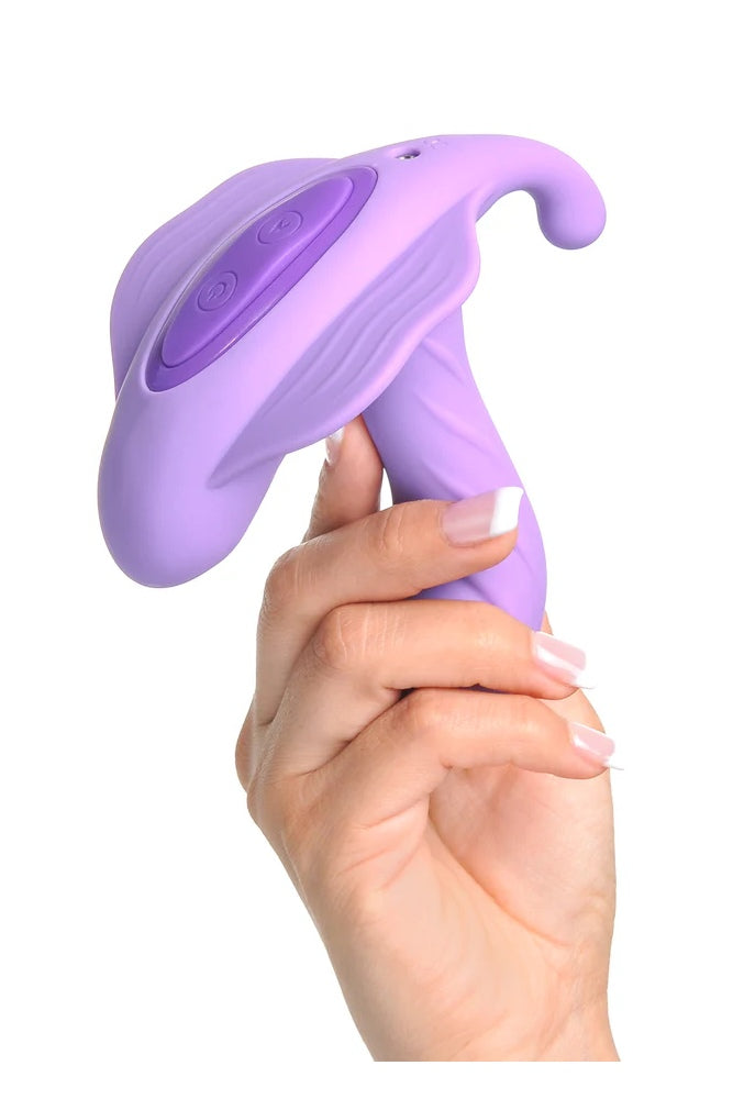 Pipedream - Fantasy for Her - G-Spot Stimulate-her Warming Vibrator with Remote - Purple - Stag Shop