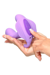 Thumbnail for Pipedream - Fantasy for Her - G-Spot Stimulate-her Warming Vibrator with Remote - Purple - Stag Shop