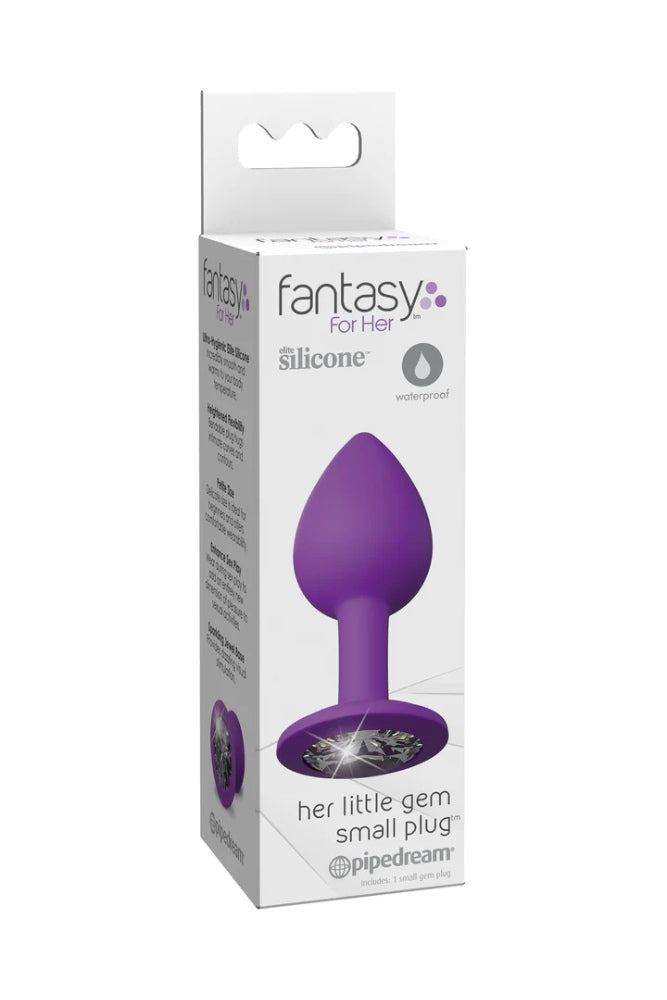 Pipedream - Fantasy For Her - Little Gem Butt Plug - Assorted Sizes - Stag Shop