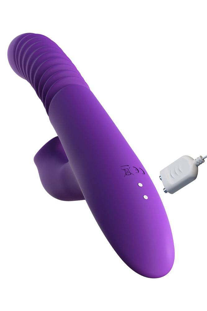 Pipedream - Fantasy For Her - Ultimate Thrusting Clit Stimulate-Her Dual Vibrator - Stag Shop