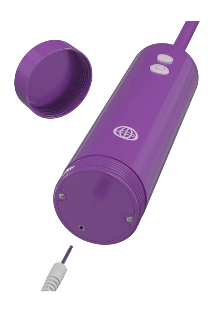 Pipedream - Fantasy for Her - Rechargeable Pump Kit - Purple - Stag Shop
