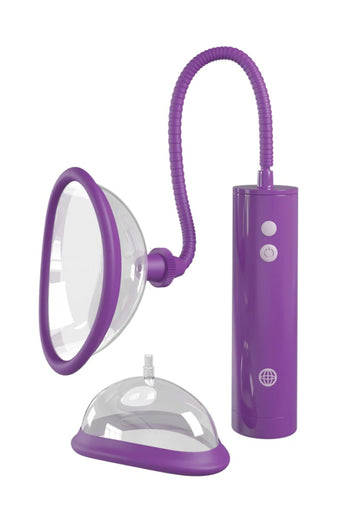 Pipedream - Fantasy for Her - Rechargeable Pump Kit - Purple - Stag Shop