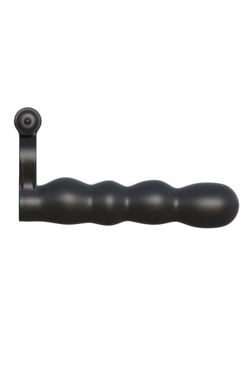 Pipedream - Fantasy C-Ringz - Posable Partner Double Penetrator - Black - Stag Shop