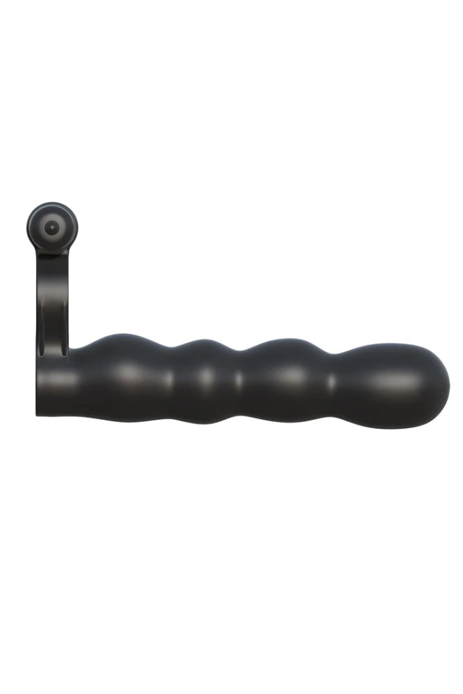 Pipedream - Fantasy C-Ringz - Posable Partner Double Penetrator - Black - Stag Shop